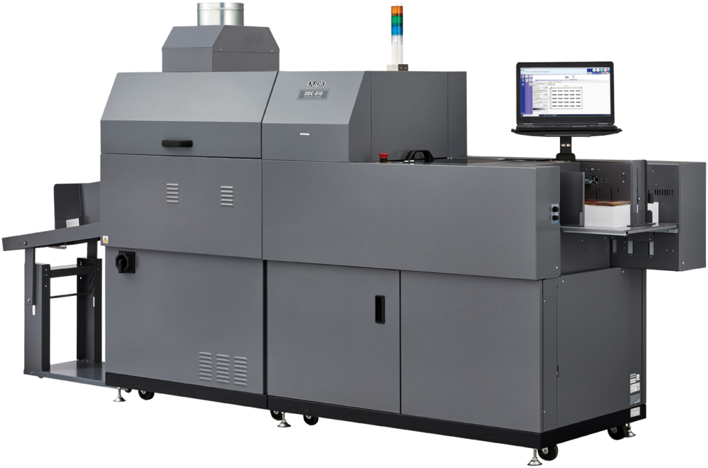 Duplo DDC-810 Raised Spot UV Coater Reaches Milestone