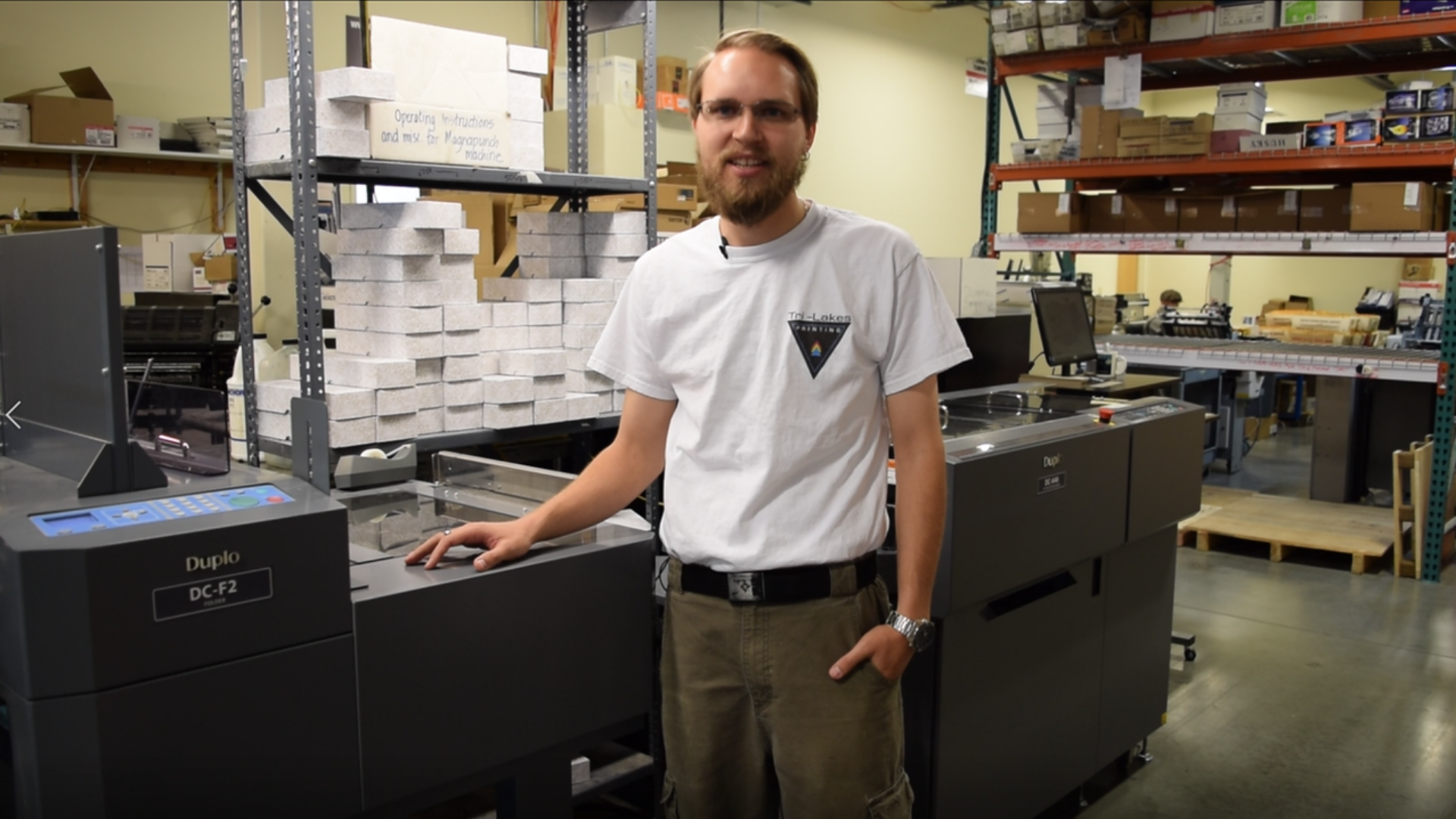 TriLakes Printing Cuts/Folds Jobs Faster with Duplo Finisher Duplo USA