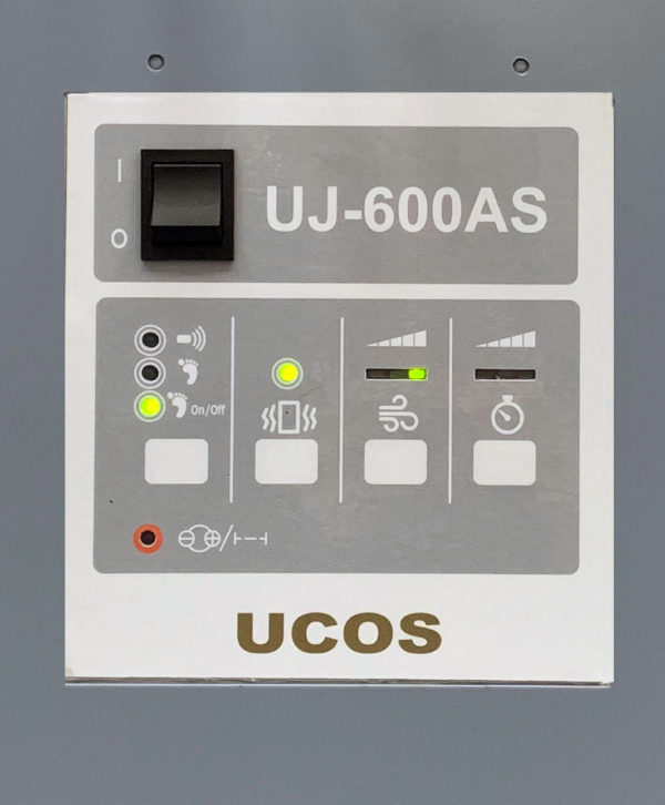 UJ-600AS control panel