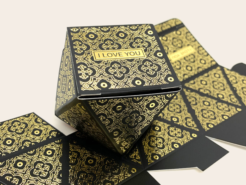 Gold Foil Box