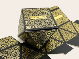 gold foil box