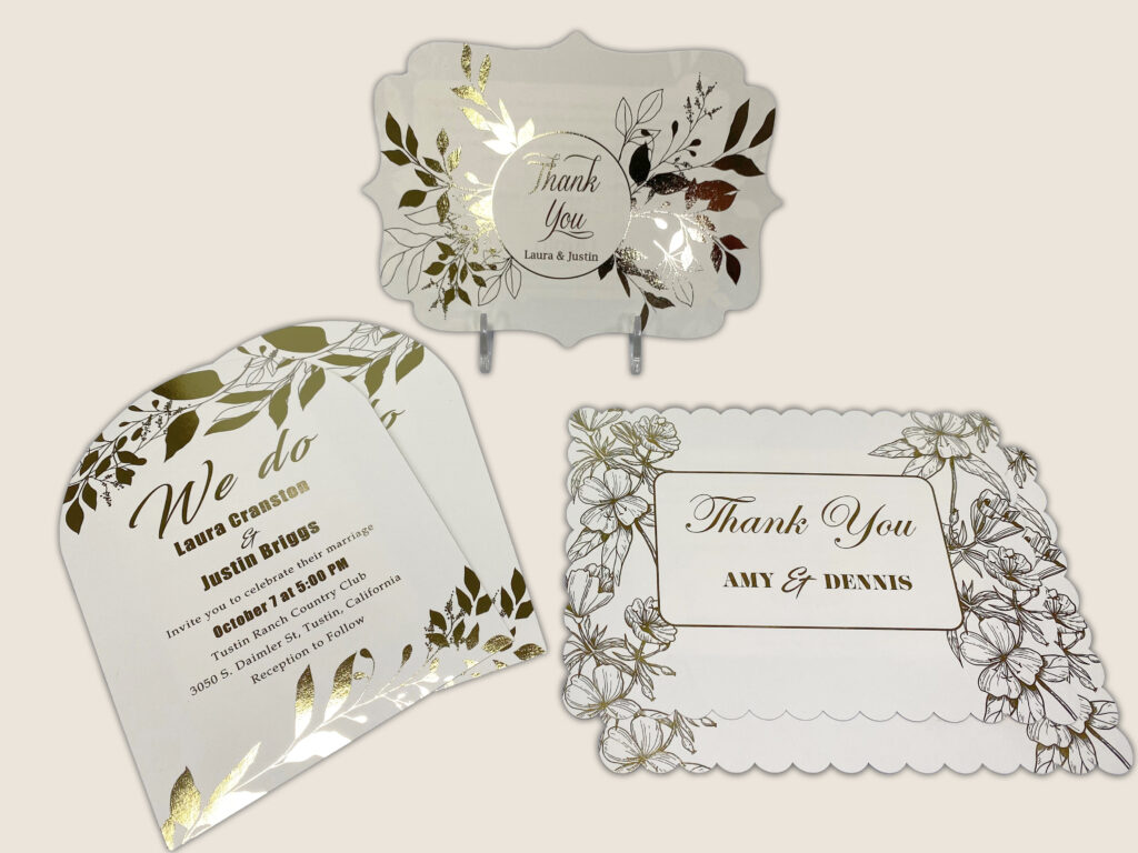 Foil Wedding Invitations