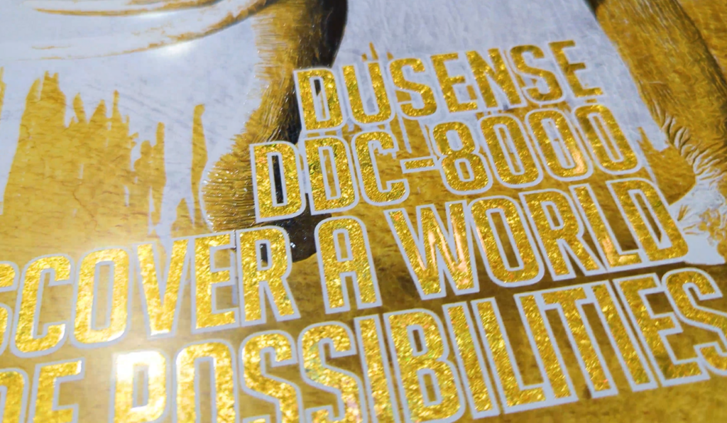 DDC-8000 gold glitter app