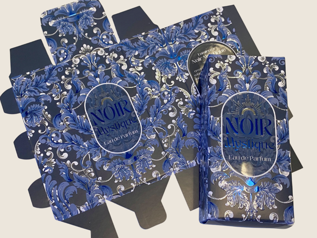 Perfume Box with Foil & Spot UV