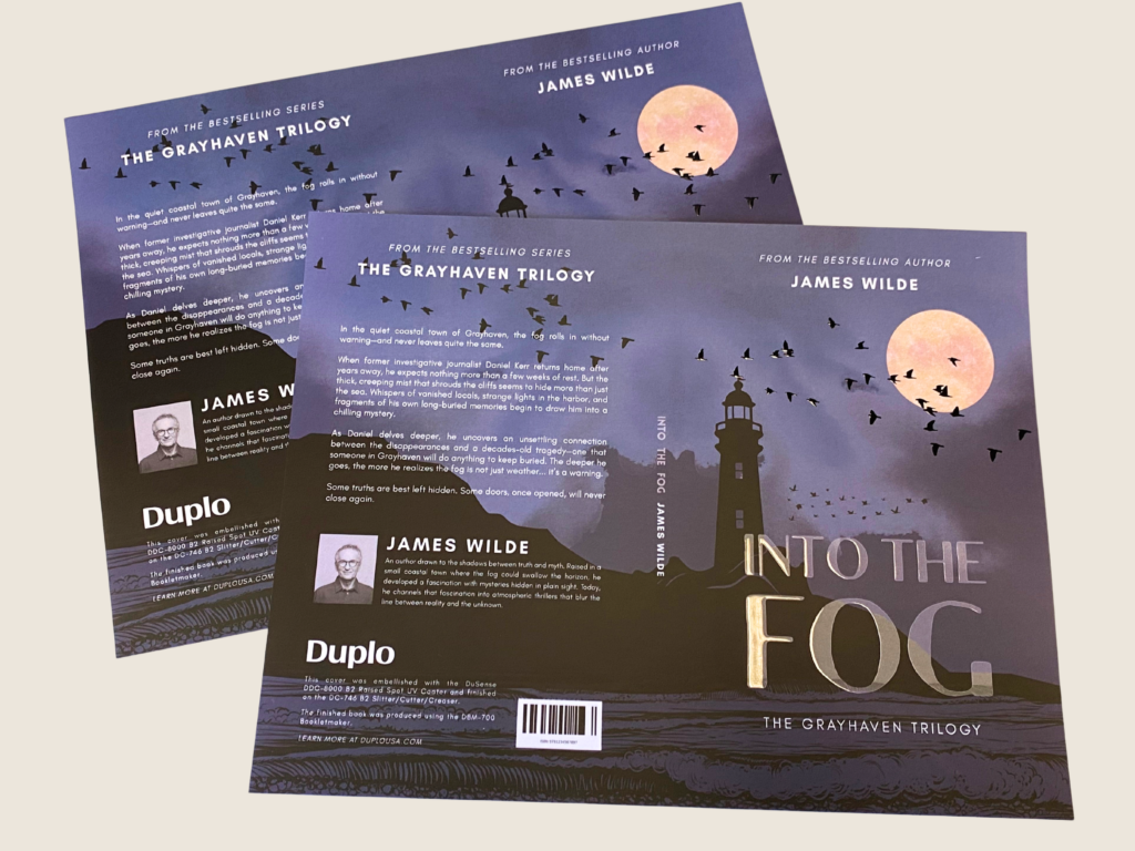 Book Cover with Spot UV