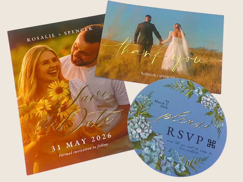 Save the Dates & Thank You Cards