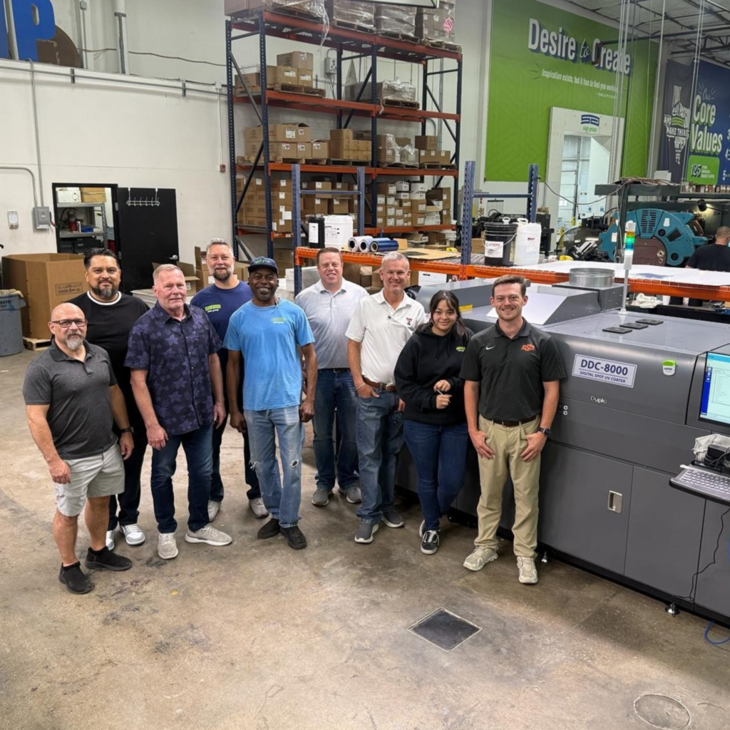 Slate Group Expands Print Embellishment Equipment with Duplo DuSense DDC-8000