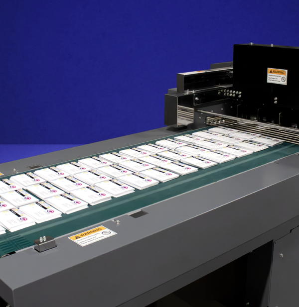 DC-ST100 Stacker with business cards