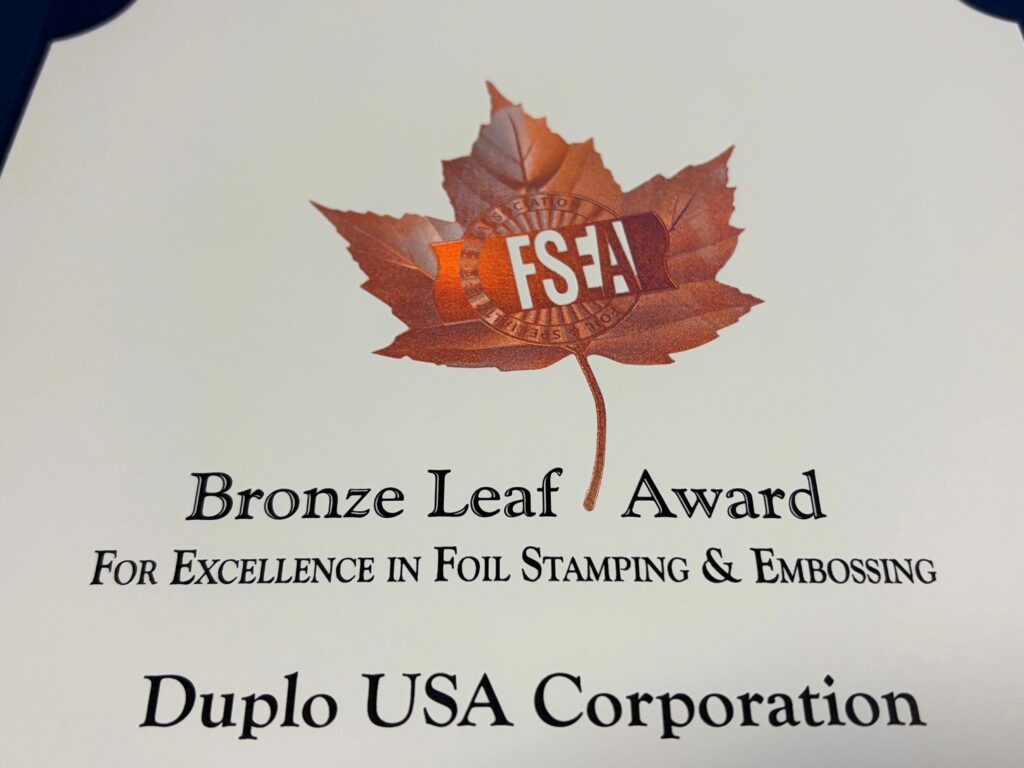 Duplo USA Earns Two Honors at the 2026 FSEA Gold Leaf Awards